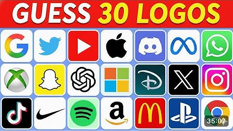 Can You Guess All 30 Logos? Only 1% Can! 🔥 | Logo Quiz Challenge 2025