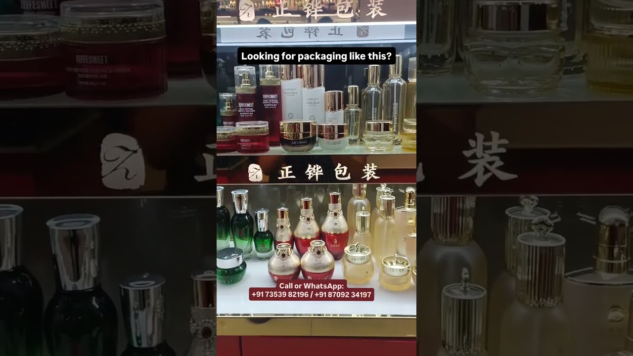 Luxury Skincare Packaging — Sourced Directly from China ✨ | Blacktie Ecom