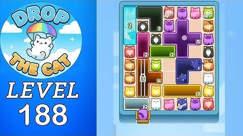 Drop The Cat Level 188 Walkthrough