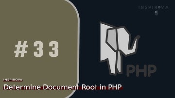 PHP For Beginners In Arabic, #33- Determine Document Root in PHP