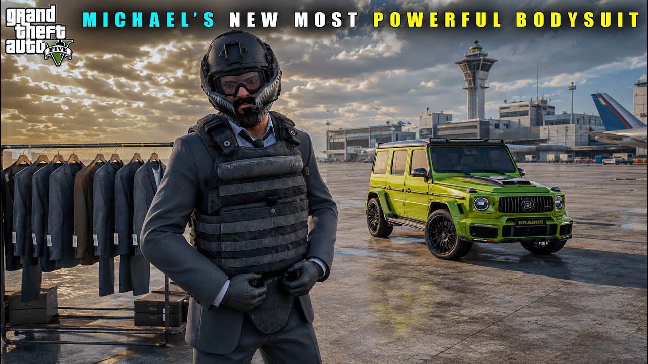 GTA 5 : MICHAEL'S NEW MOST POWERFUL BODYSUIT || BB GAMING