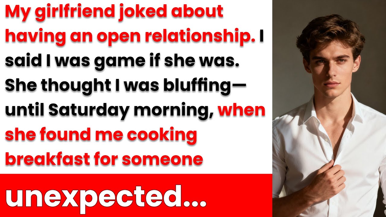 She joked about an open relationship—I smiled, then introduced her to ...