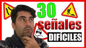 30 preguntas 🔝 DIFÍCILES 💪 de SEÑALES de la DGT en [2022]