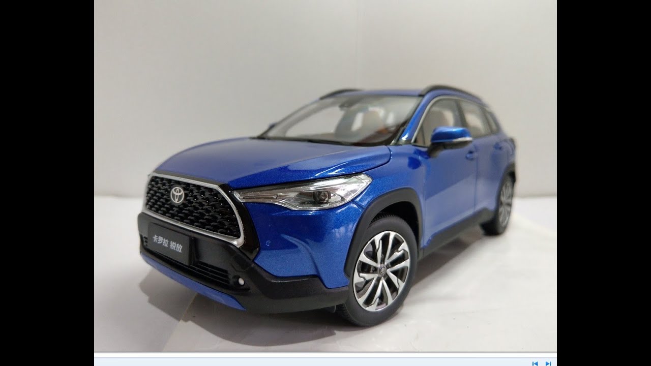 Diecast 1:18 模型車 Toyota Corolla Cross 2020 Unboxing - YouTube