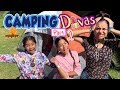 Camping Divas Pt 2 - Camp 24 Hours Challenge - Family Fun : Vlog It // GEM Sisters