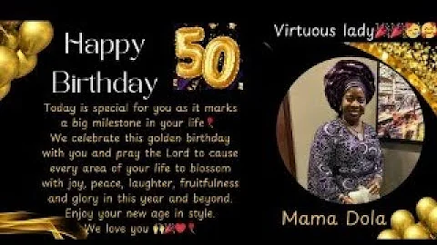 DOLA'S 50TH BIRTHDAY AND EZZYDOLA 2025 WEDDING CELEBRATION