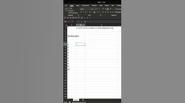 How to find NumberValue Function #shorts Microsoft Excel Tutorial excel shorts