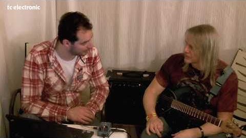 Steve Morse creating TonePrints for Flashback Delay & Loooper