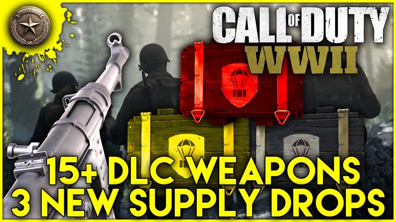 COD: WW2 | 15+ NEW DLC WEAPONS | 3 New Supply Drops | Call Of Duty