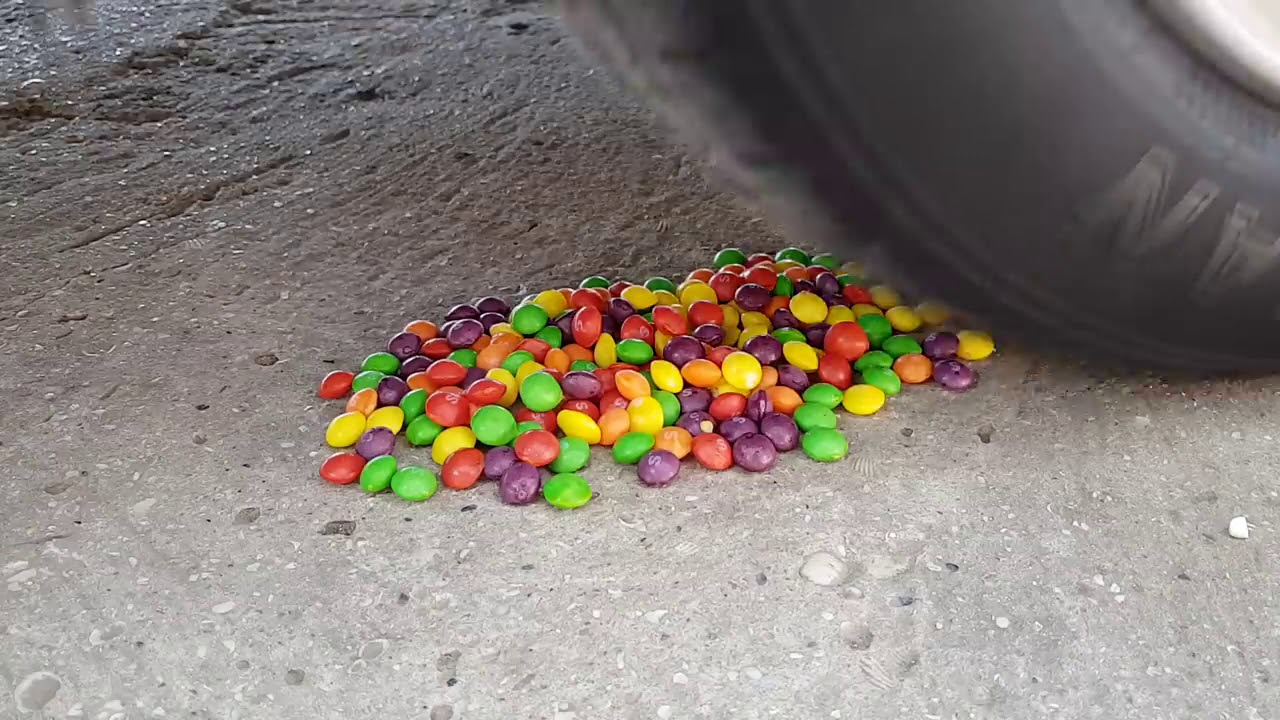 BABY CAT, M&M Plate, Tide Pods and More!CAR TIRE CRUSH