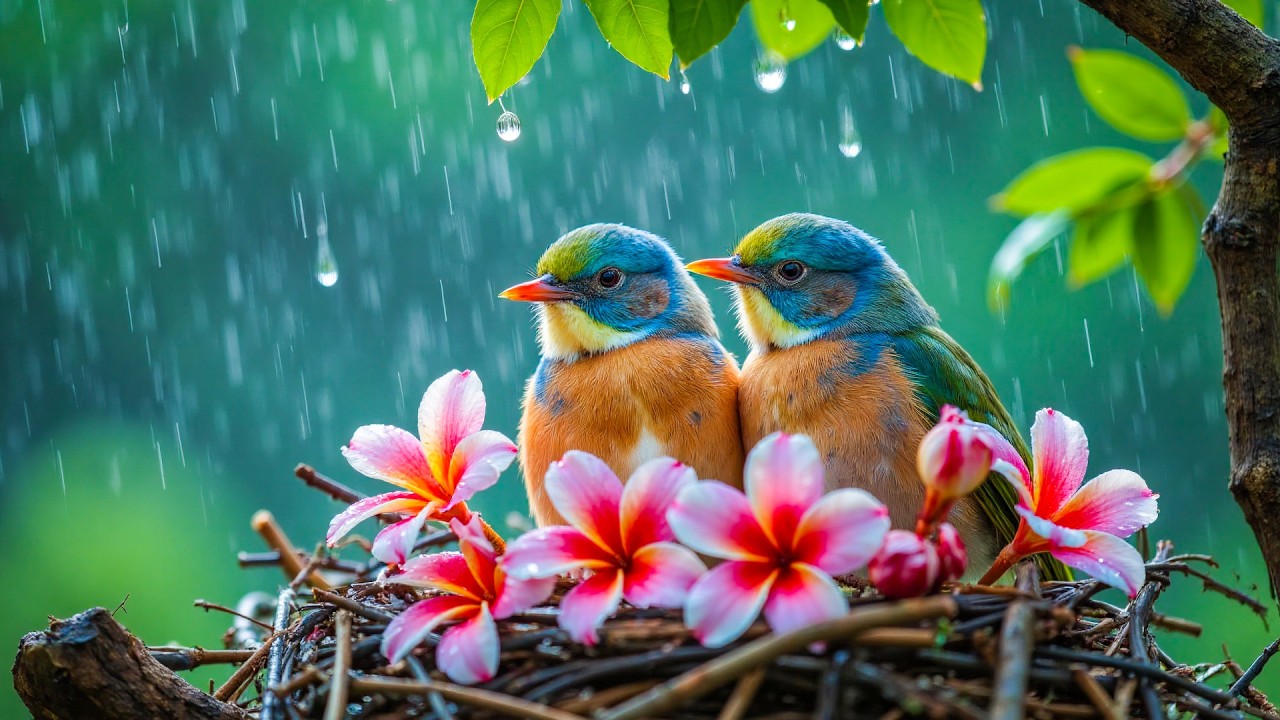 🍃Тропическое фортепиано для обретения внутреннего покоя и сосредоточенной работы в глубине тропичес