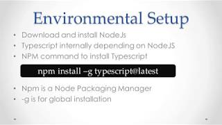 Famous 04 typescript installation Profile