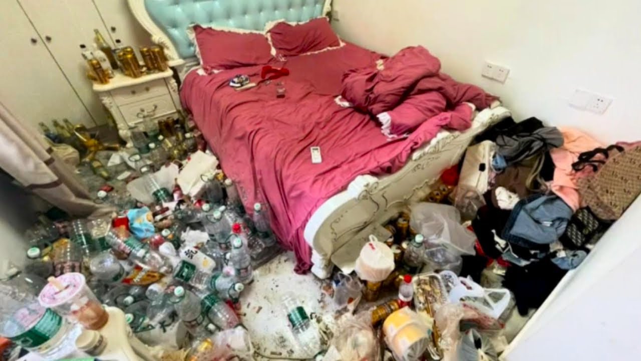 The tenant made a mess in the room! 5 hours of cleaning【Household ...