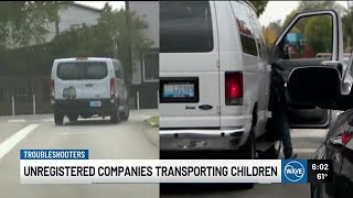 Troubleshooters: Unregistered transportation companies taking children to and from school