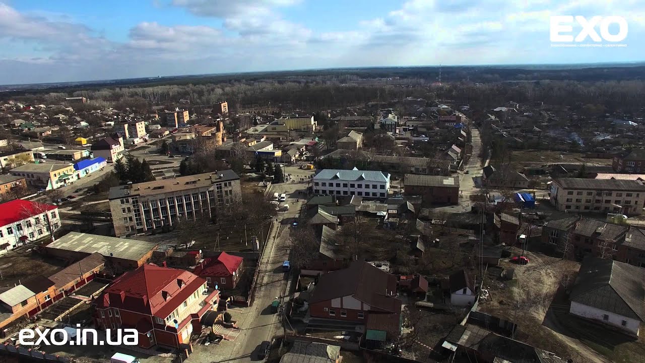 Нові Санжари «очима» квадрокоптера