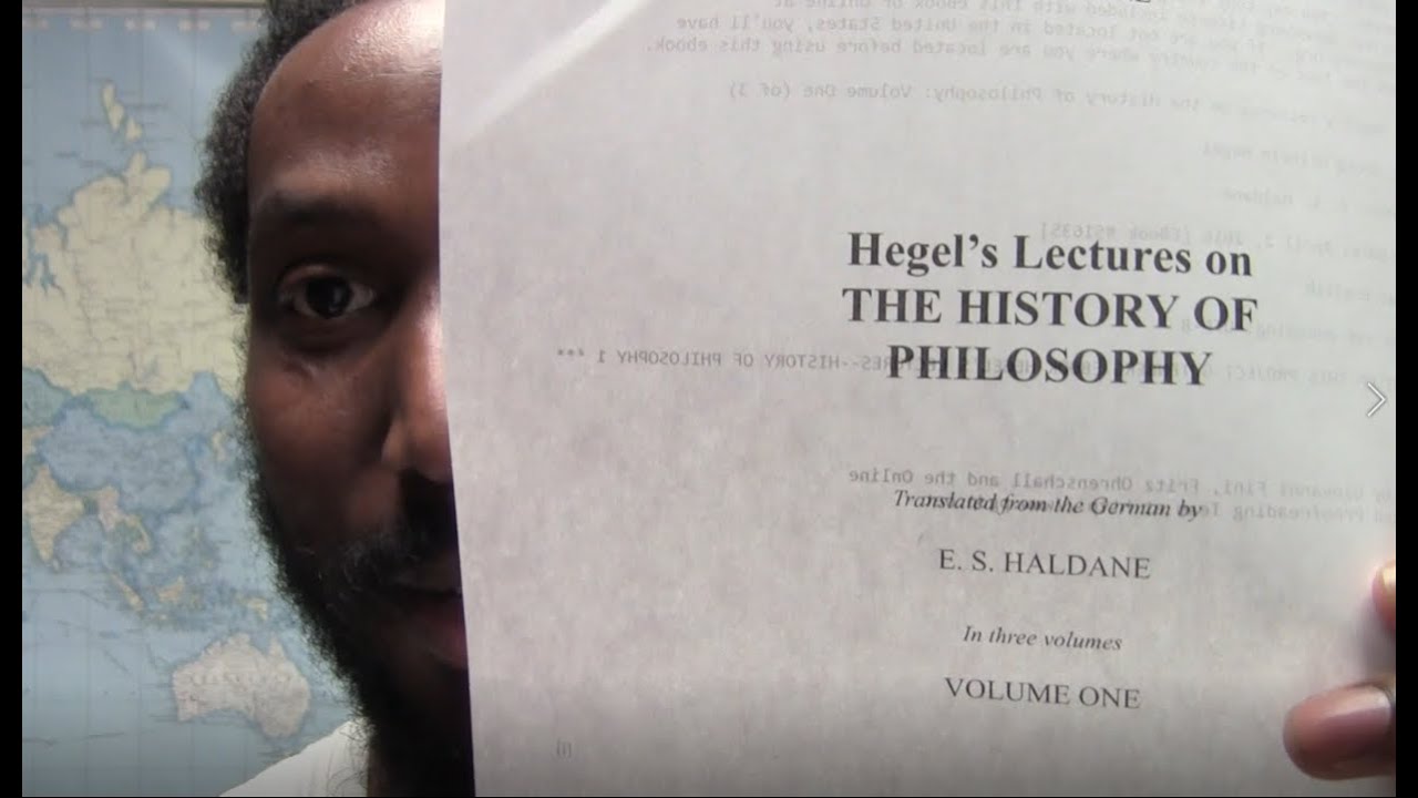 'Lectures on the History of Philosophy: Volume One' by G. W. F. Hegel