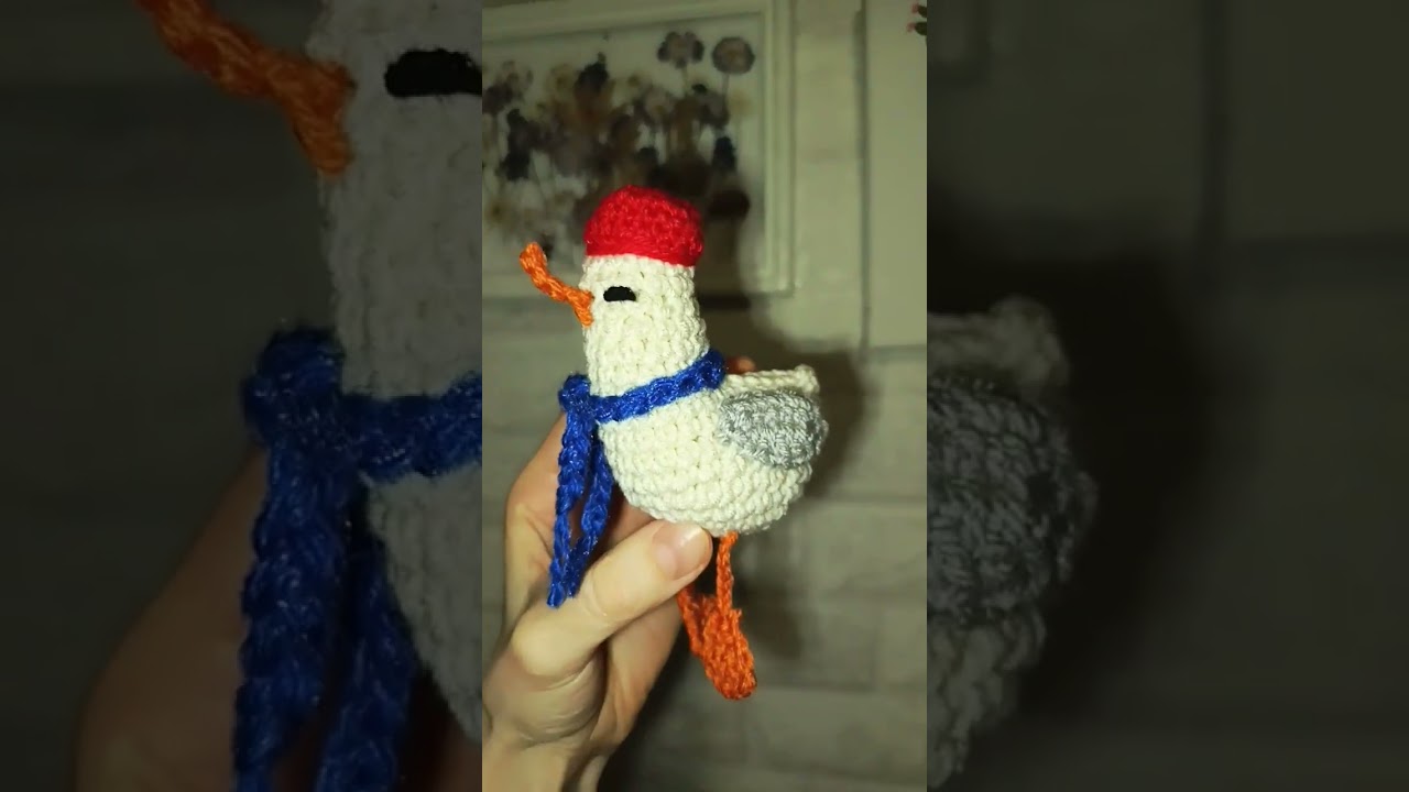 little seagull 😊 больше моих работ в тгк: gingercrochet 
