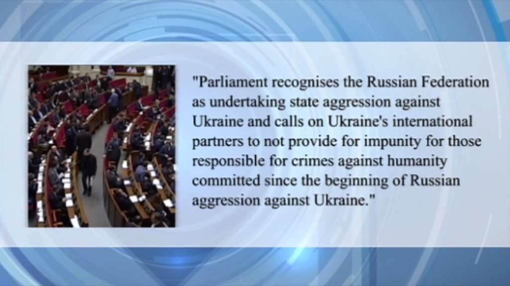 Militant Warns Peace Talks 'Impossible': Ukraine seeks to label militants groups terrorists