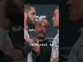 現地木曜日の記者会見後に行われたフェイスオフより👀イスラム・マカチェフとダスティン・ポワリエのトラッシュトーク🗣️パート2💥 #UFC302 #VisitNJ