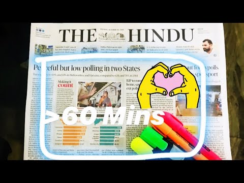 How to read THE HINDU Newspaper in less time for upsc aspirant in Delhi ...