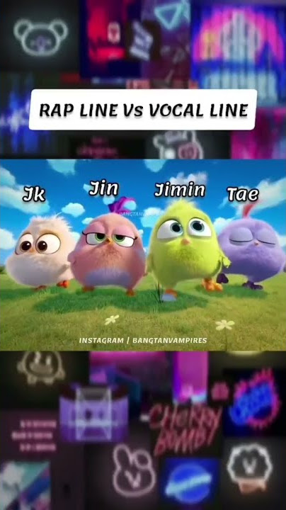 when angry birds are BTS 😂😂