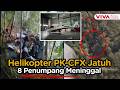 Detik-Detik Helikopter PK-CFX Ditemukan Hancur