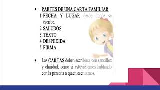 LA CARTA FAMILIAR 1