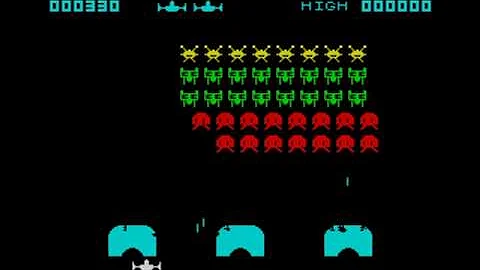 Space Raiders ZX Spectrum (c) 1982 Psion