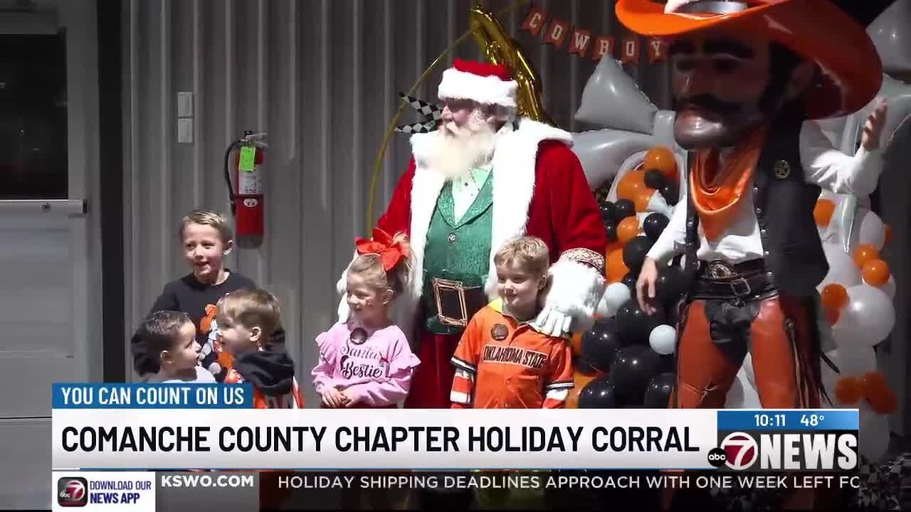 Comanche County OSU Alumni Chapter holds ‘Cowboys & Claus’ holiday corral event