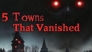 Top 5 Towns That Disappeared Without a Trace #DramaNightmares #haunted #DisappearedTowns #top5horror