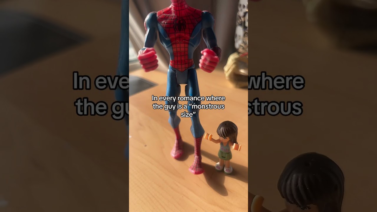 The last book I read literally said “our size comparison is ridiculous” 