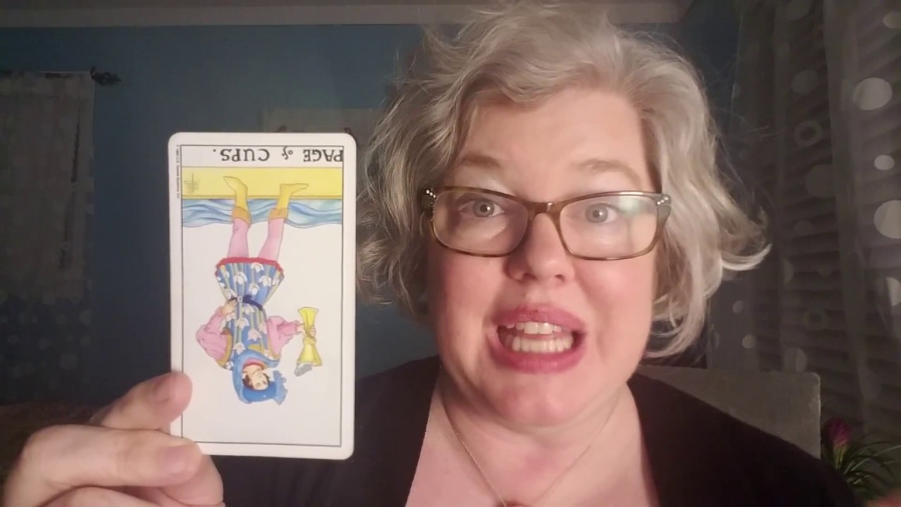 Tuesday Card: Page of Cups reversed - YouTube