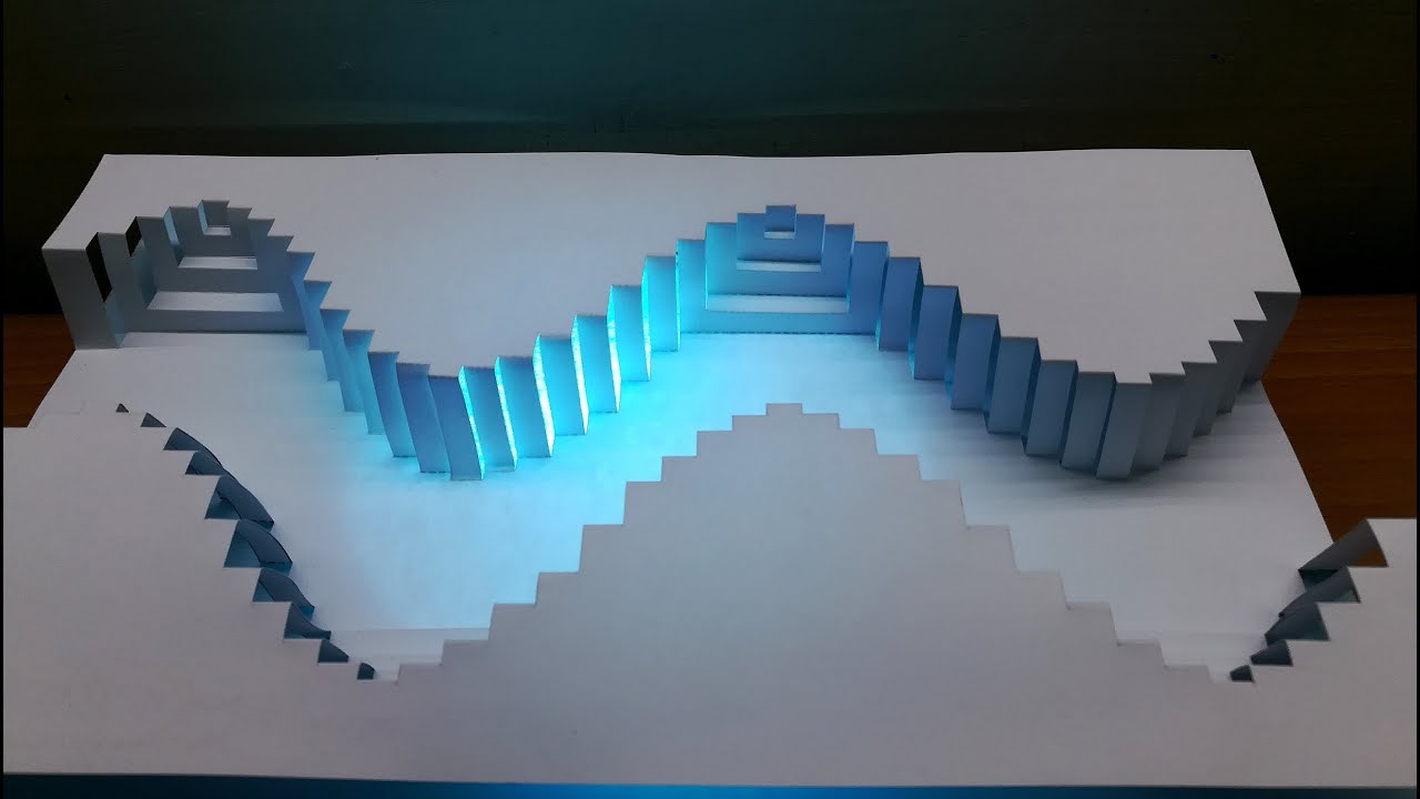 3D Amazon River｜Paper Art｜Paper Craft｜Kirigami｜Origami｜如何製作摺紙亞馬遜河 YouTube