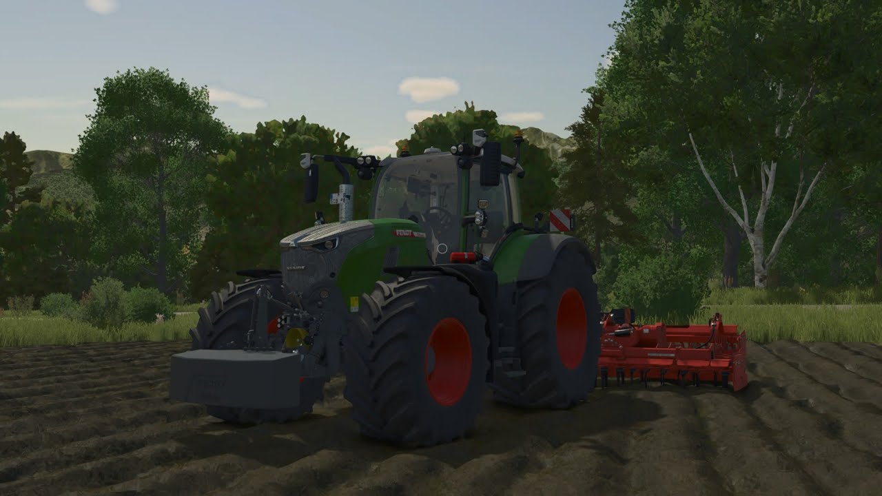 FS25|Fendt 728+erpice rotante Maschio Gaspardo