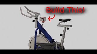 Build your own automatic resistance controller for a spin bike!