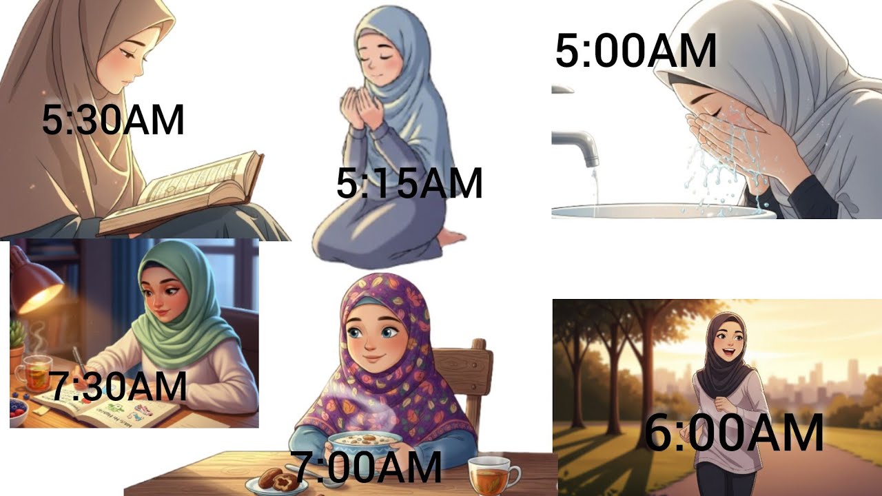 Morning Routine of a Muslim Girl In the Sunnah Way | 7 Tips for a Faith-Focused Energy Boost  