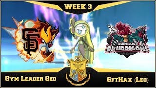 APA Season 5 Week 3 - San Francisco GiEnteis vs. Durham Druddigons