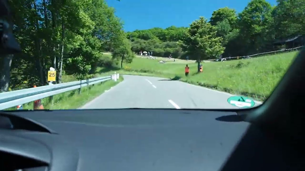 Ransel Classics Hillclimb onboard Ford Focus RS Mk3 Safety Car