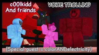 "WE feel so c00l today!" | c00lkidd and friends part 2 | forsaken voice trolling