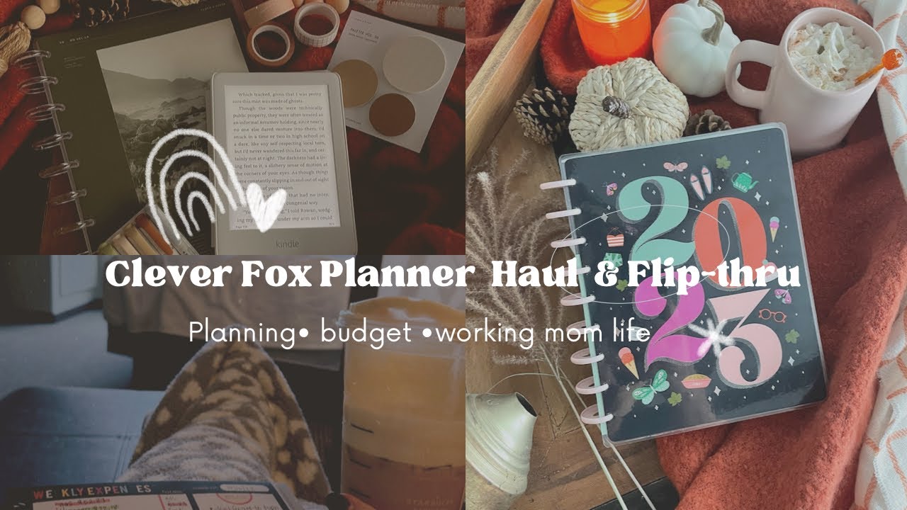 Clever Fox Planner Haul & Flip-Thru | Planning | Unboxing | Journal | Budget | Fitness