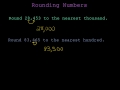 Rounding Numbers Quiz