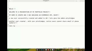 ALX BACKEND | PORTFOLIO PROJECT PRESENTATION | PART ONE