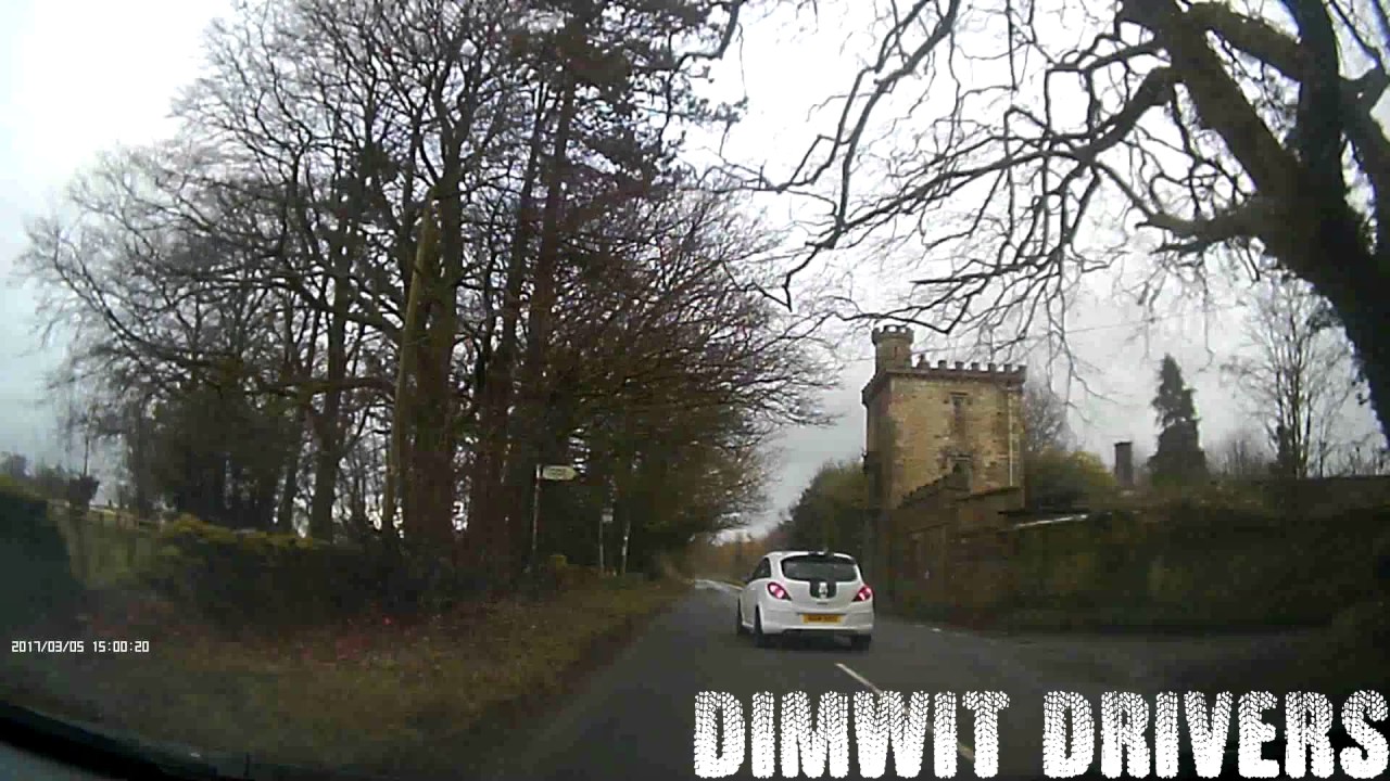 Near miss Bisley Road, Stroud March 5th 2017 YouTube