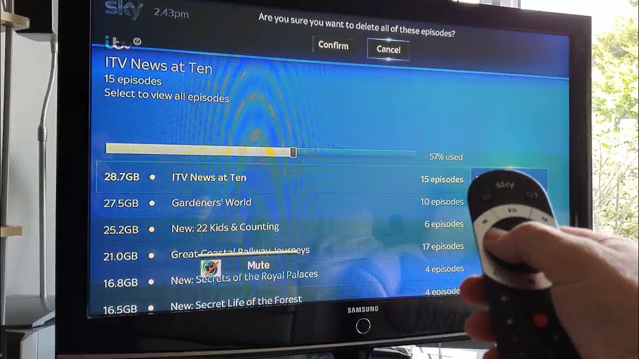 How To Delete Multi Episodes On SKY Q - YouTube - How To Find Deleted Programmes On Sky Q