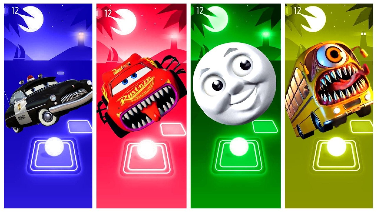 McQueen Eater 🆚 Zombiye McQueen 🆚 Smile Thomas 🆚 Bus Monster