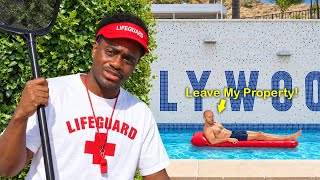 Sneaking into Celebrity Houses To Ask for Money...