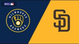 Brewers vs Padres Full Game | MLB Games