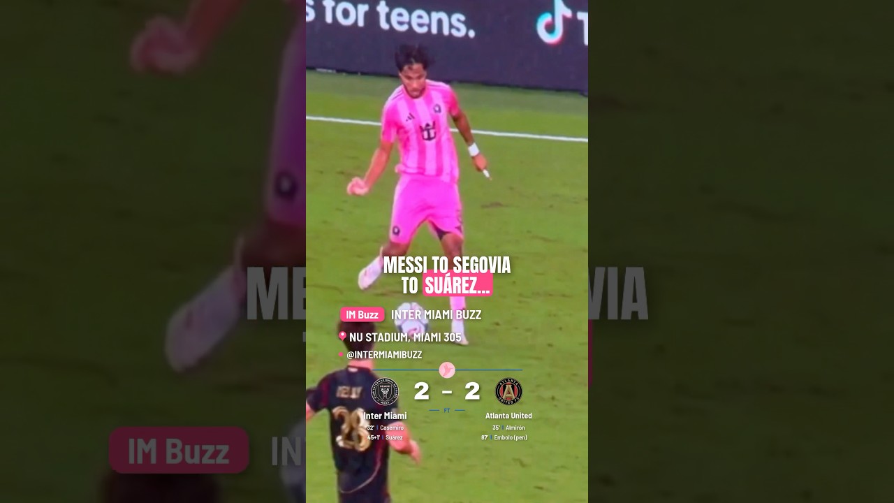 WATCH: SUÁREZ Stuns Atlanta ⚽ Inter Miami Need It Again vs Nashville 🔥