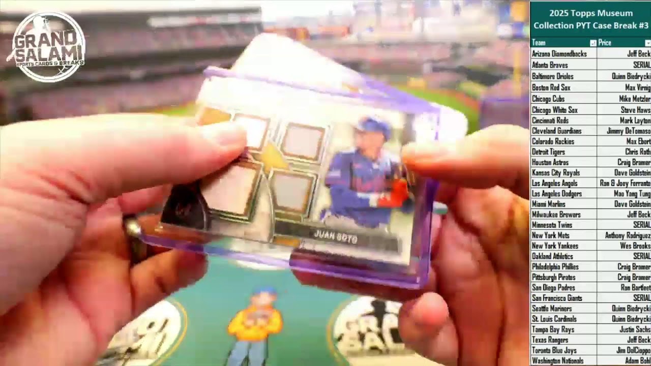 2025 Topps Museum Collection PYT Case Break #3
