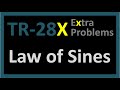 Tr28x the law of sines trigonometry series by dennis f davis